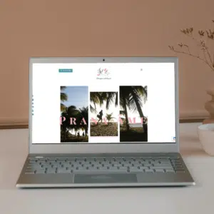 Création de site one-page à Chamalières (près de Clermont-Ferrand), pour Prana-Âme : entreprise spécialisée dans les massages bien-être créé par Marion Turlin (Puy-de-Dôme, France).