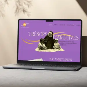 Création de site d'archives à Rome, pour Trésors d'Archives : projet d'exposition virtuelle réalisé dans le cadre du bicentenaire de la congrégation Notre-Dame du Cénacle (Latium, Italie).