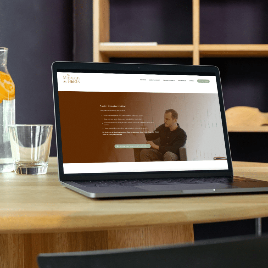 La Maison du Poids, entreprise spécialisée en diététique et bien-être au travers d'un accompagnement sur-mesure des personnes