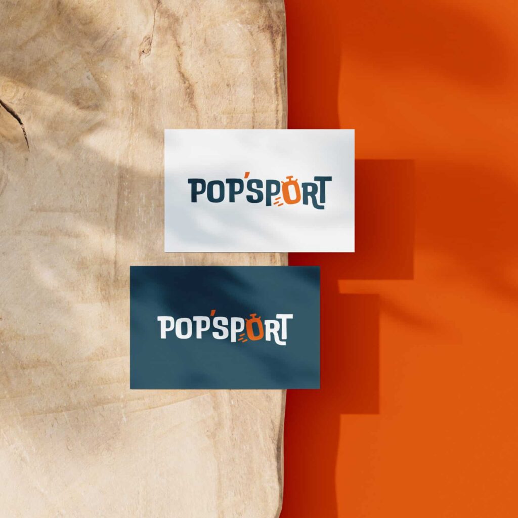 Pop'Sport - carte de visite